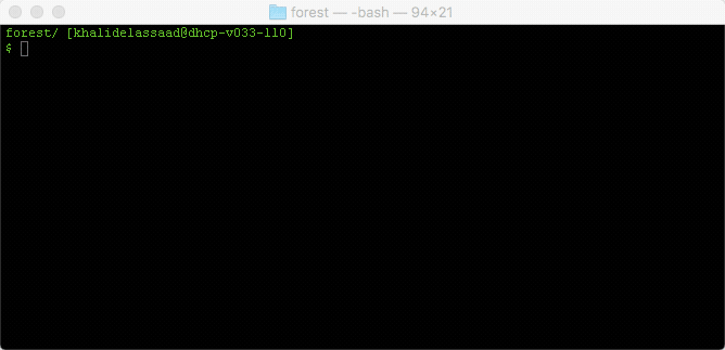 Forest v3 - fire
